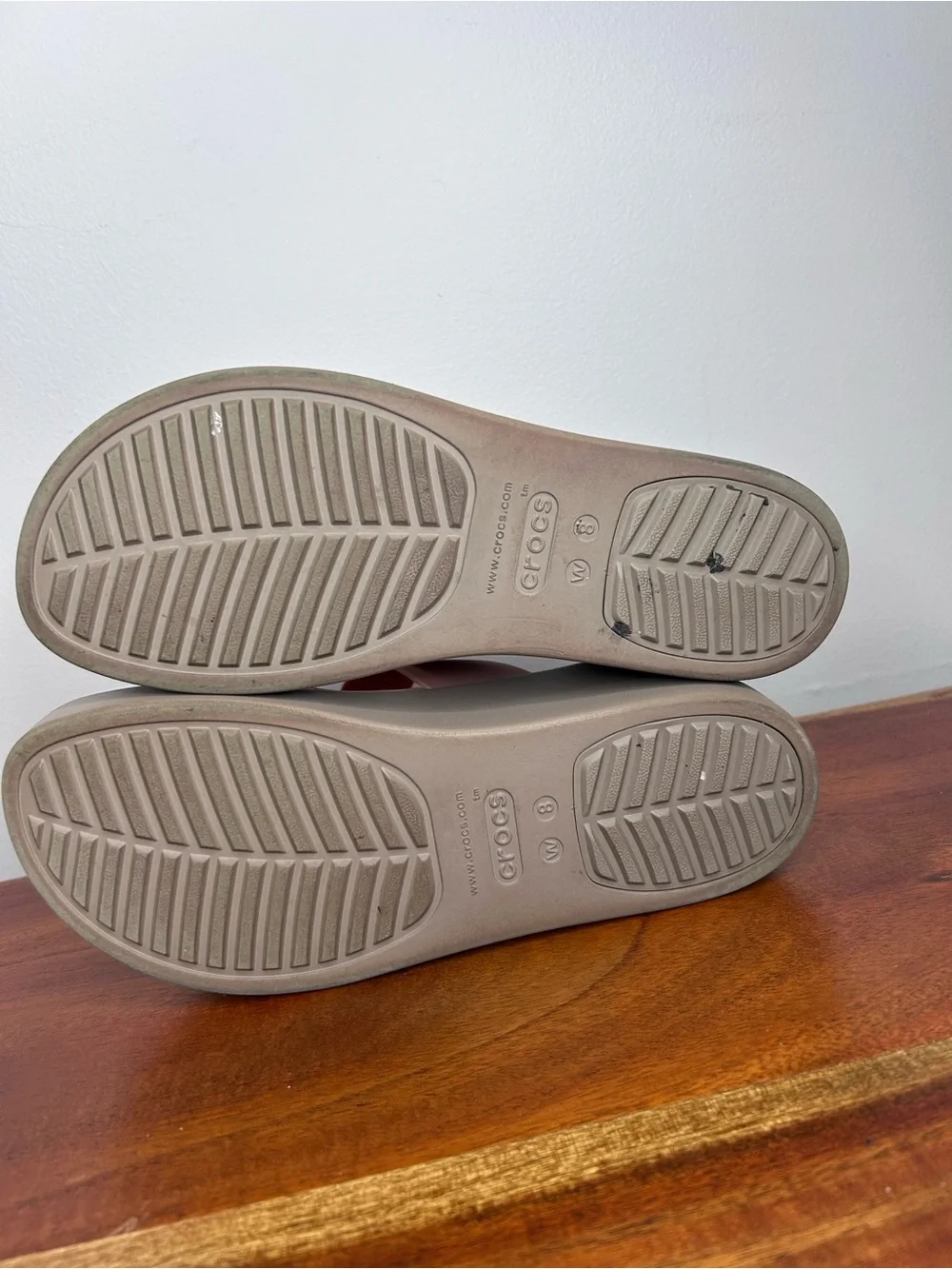 Crocs Brooklyn Mid Wedge Shoes Light Pink Women’s 8